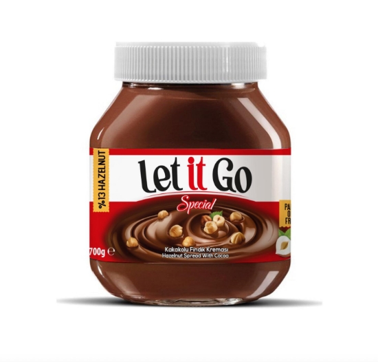 Let it Go Special Kakaolu %13 Fındık Kreması 700 gr