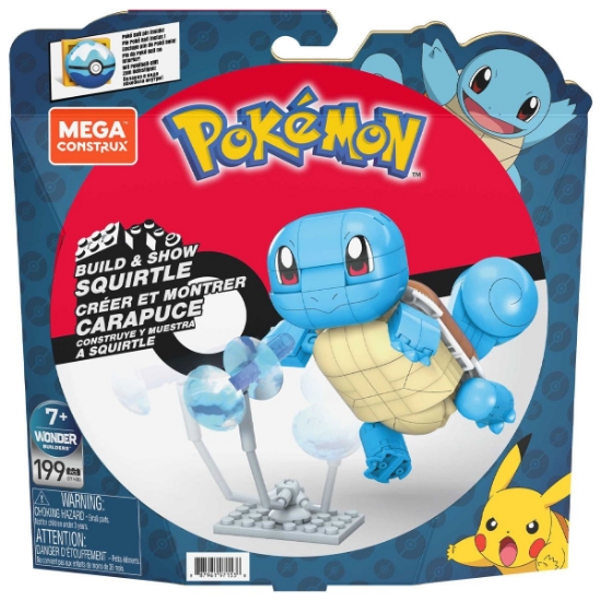 GYH00 MEGA™ Pokémon™ Squirtle - Yap ve Oyna Figürler 199 parça +7