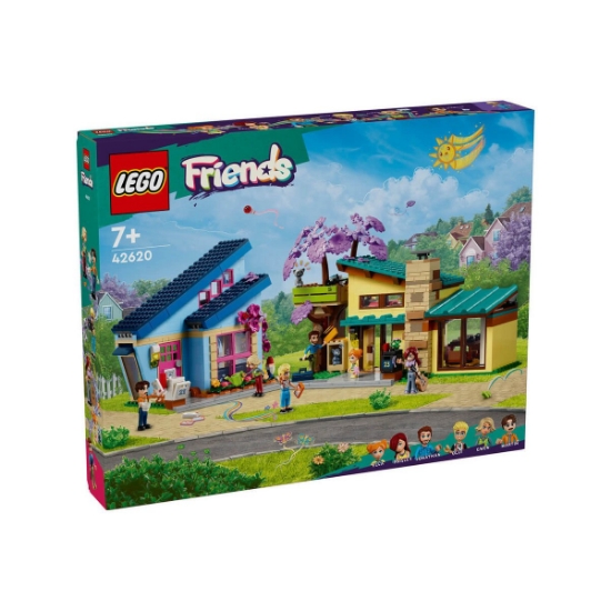 42620 LEGO® Friends Olly ve Paisley'nin Aile Evleri 1126 parça +7