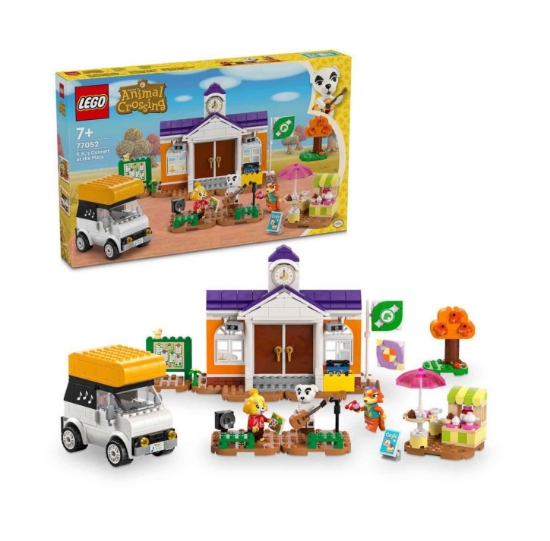 77052 Lego Animal Crossing K.K. Meydan Konseri 550 parça +7 yaş