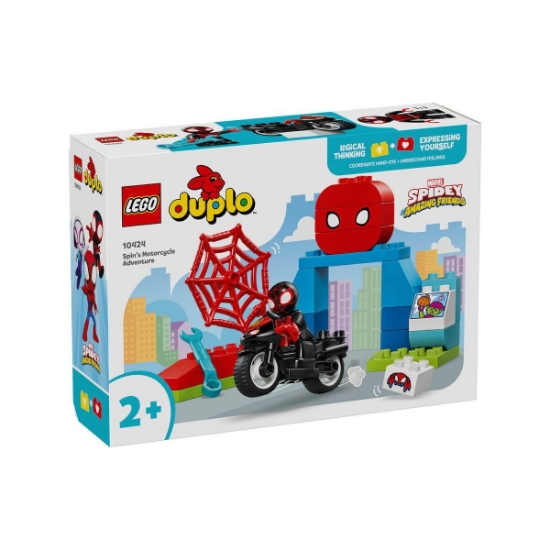 10424 Lego Duplo Spidey Spinin Motosiklet Macerası 24 parça +2 ya