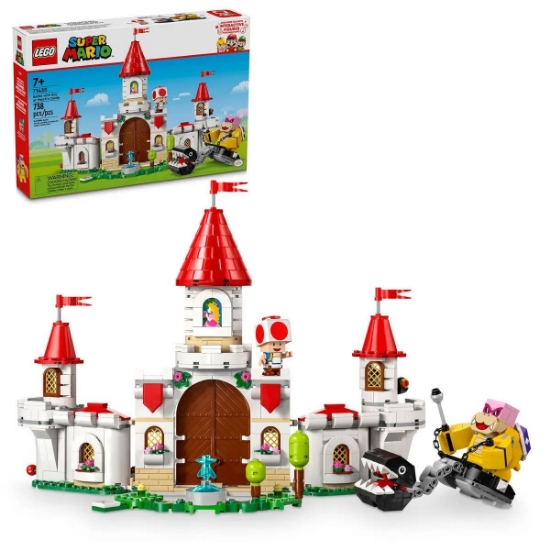 71435 Lego Super Mario Peachin Kalesinde Roy ile Savaş 738 parça 