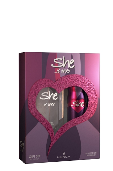 She Is Sexy Parfüm 50 ml + Deodorant Set 150 ml