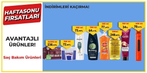 Haftasonu Fırsatları! Saç Bakım Ürünleri kampanya resmi