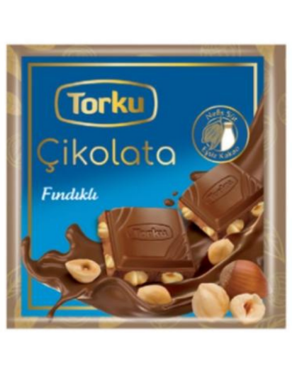 Torku Çikolata Fındık Kare 60 Gr