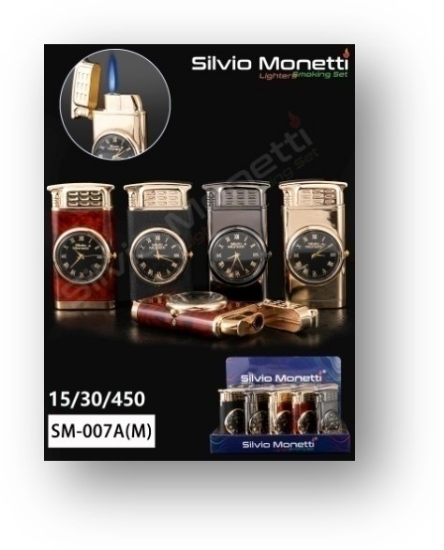 Silvio Monetti SM-007A Saatli Metal Çakmak