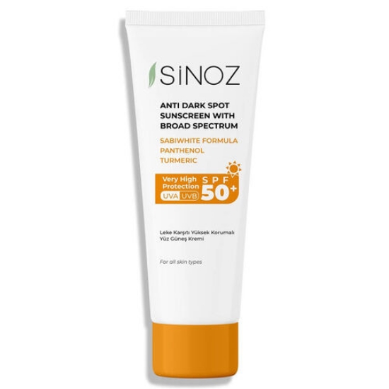 Sinoz Güneş Koruyucu Krem SPF 50+ 50 Ml