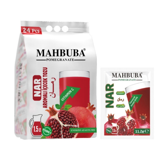 Mahbuba Nar İçecek Tozu 11,2 gr 24 Lü