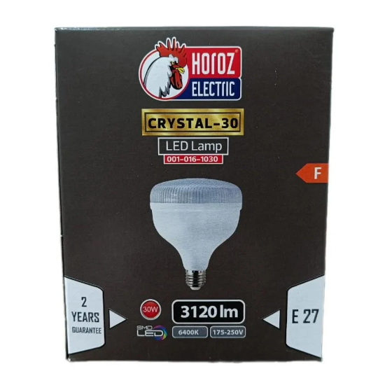 Horoz Crystal  Led Ampul 30 Wat