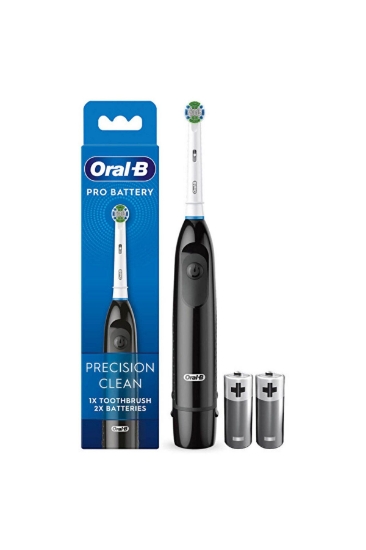 Oral-B Pro Battery Precision Clean Siyah Pilli Diş Fırçası