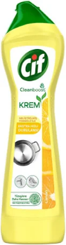 Cif,Cif Krem Temizleyici 500 ml Limon,yüzey temizleyicisi,mutfak temizliyicisi,mutfak ürünleri,limon kokulu cif,Cif Krem Temizleyici 500 ml Limon fiyatları,toptan satın al,toptan tr,toptan mağazacılık