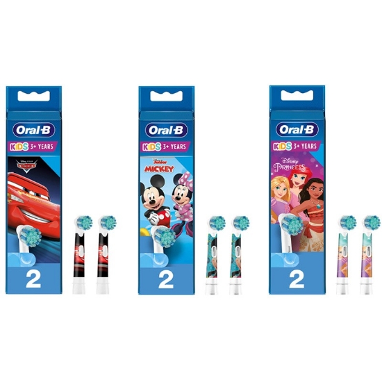 Oral-B Çocuk Diş Fırçası Yedek Başlık 2'li Karışık Paket