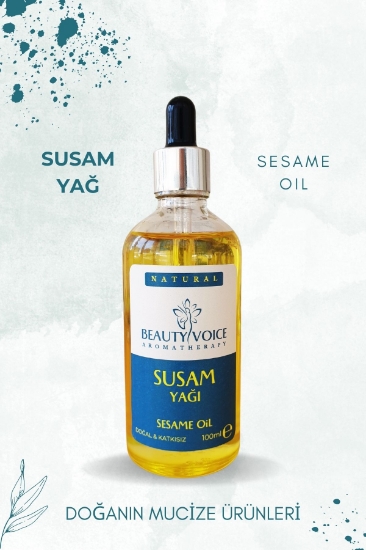 Beauty Voice Susam Yağı 100 ml – Damlalıklı Şişe