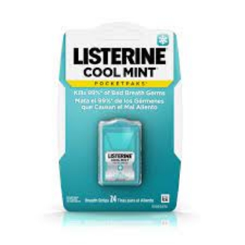 Listerine Damak Strip Cool Mint Nefes Ferahlatıcı 24 Yaprak