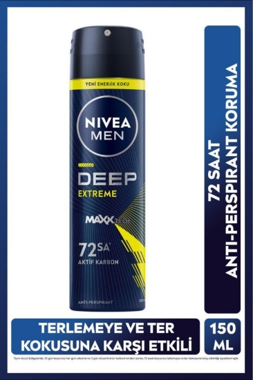 Nivea Men Deep Extreme Deodorant 150 ml