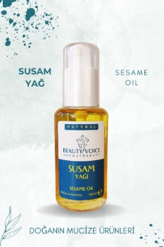 Beauty Voice Susam Yağı 100 ml – Losyon Pompalı Şişe