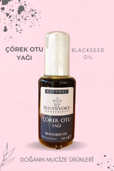 Beauty Voice Çörek Otu Yağı 100 ml – Losyon Pompalı Şişe