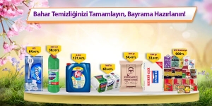 Bahar Temizliğinizi Tamamlayın, Bayrama Hazırlanın! Şimdi Al, Kazançlı Çık! kampanya resmi