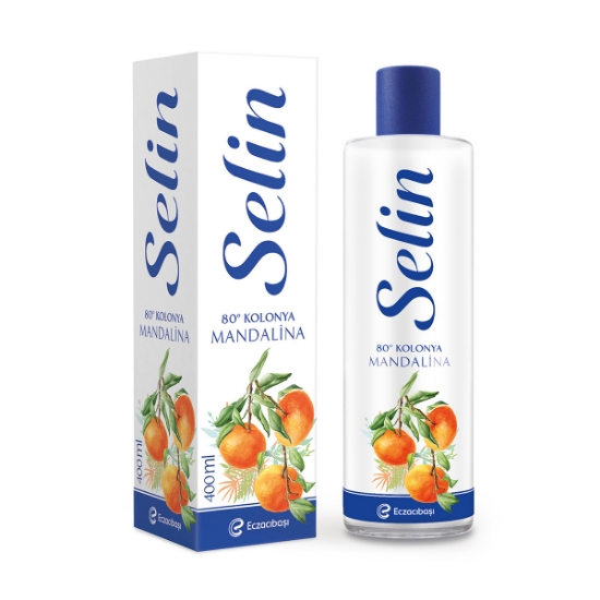 Selin Kolonya  80* Mandalina 400ML.