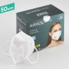 Securex Mask Ventilsiz N95 Yüz Maskesi  Tekli Poşette 50 li Paket