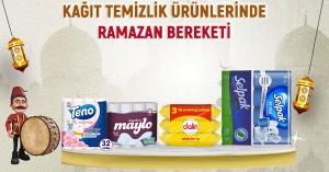 Kağıt Temizlik Ürünlerinde Ramazan Bereketi kampanya resmi