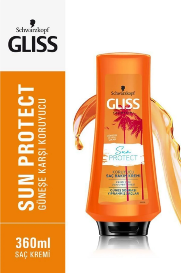 Gliss Schwarzkopf  Güneşe Karşı Koruyucu Saç Kremi 360 Ml