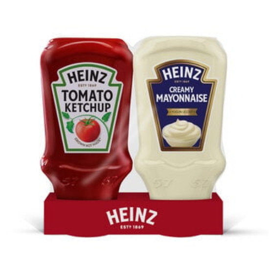 Heinz Ketçap 375g+ Mayonez 330g İkili Set