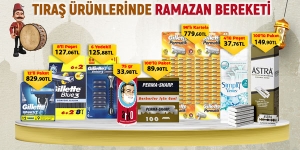 Tıraş Ürünlerinde Ramazan Bereketi kampanya resmi