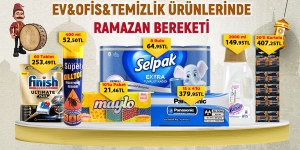 Ev&Ofis&Temizlik Ürünlerinde Ramazan Bereketi kampanya resmi