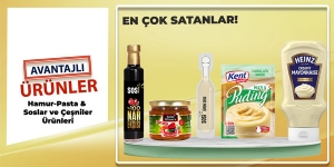 Hamur-Pasta Malzemeler / Soslar ve Çeşniler kampanya resmi