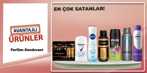 Parfüm-Deodorant Ürünleri kampanya resmi