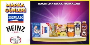 Marka Günleri-Irmak-Kent Boringer-Billur-Balparmak-SOSERO-Sosi-Bizim-Heinz-Indomie-Seyidoğlu-Bayram-Oba Makarna kampanya resmi